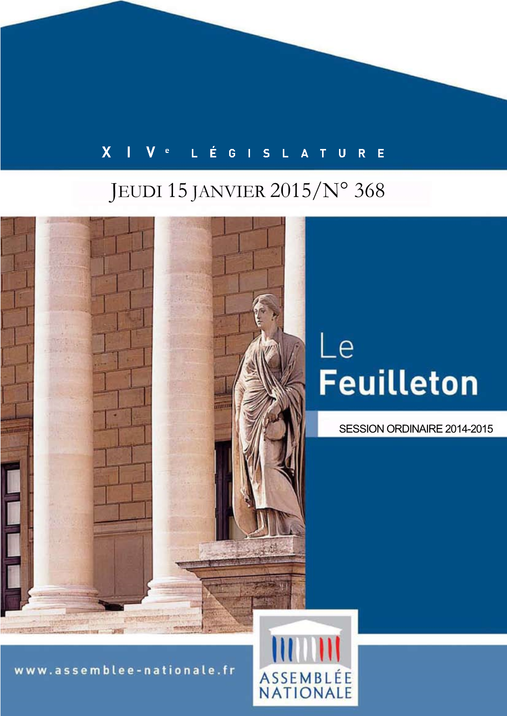 Jeudi 15 Janvier 2015/N° 368