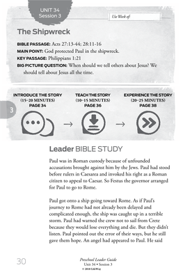 Leader BIBLE STUDY the Shipwreck