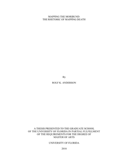 University of Florida Thesis Or Dissertation Formatting