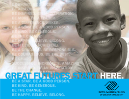 Great Futures Start Here