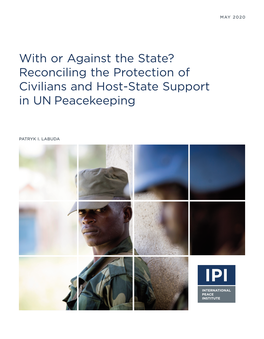 Reconciling the Protection of Civilians and Host-State Support in UN Peacekeeping