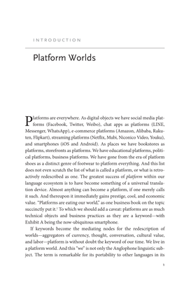 Platform Worlds