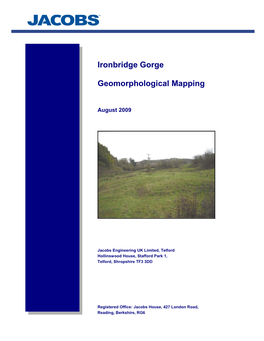 Ironbridge Gorge Geomorphological Mapping