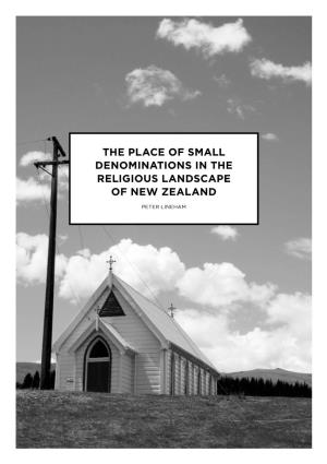The Place of Small Denominations in the Religious Landscape of New Zealand
