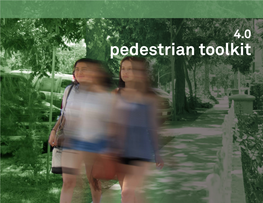 4.0 Pedestrian Toolkit 4.0 Pedestrian1.0 Introduction Toolkit