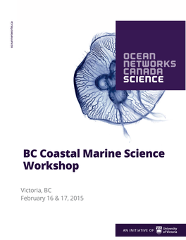 BC Coastal Marine Science Workshop