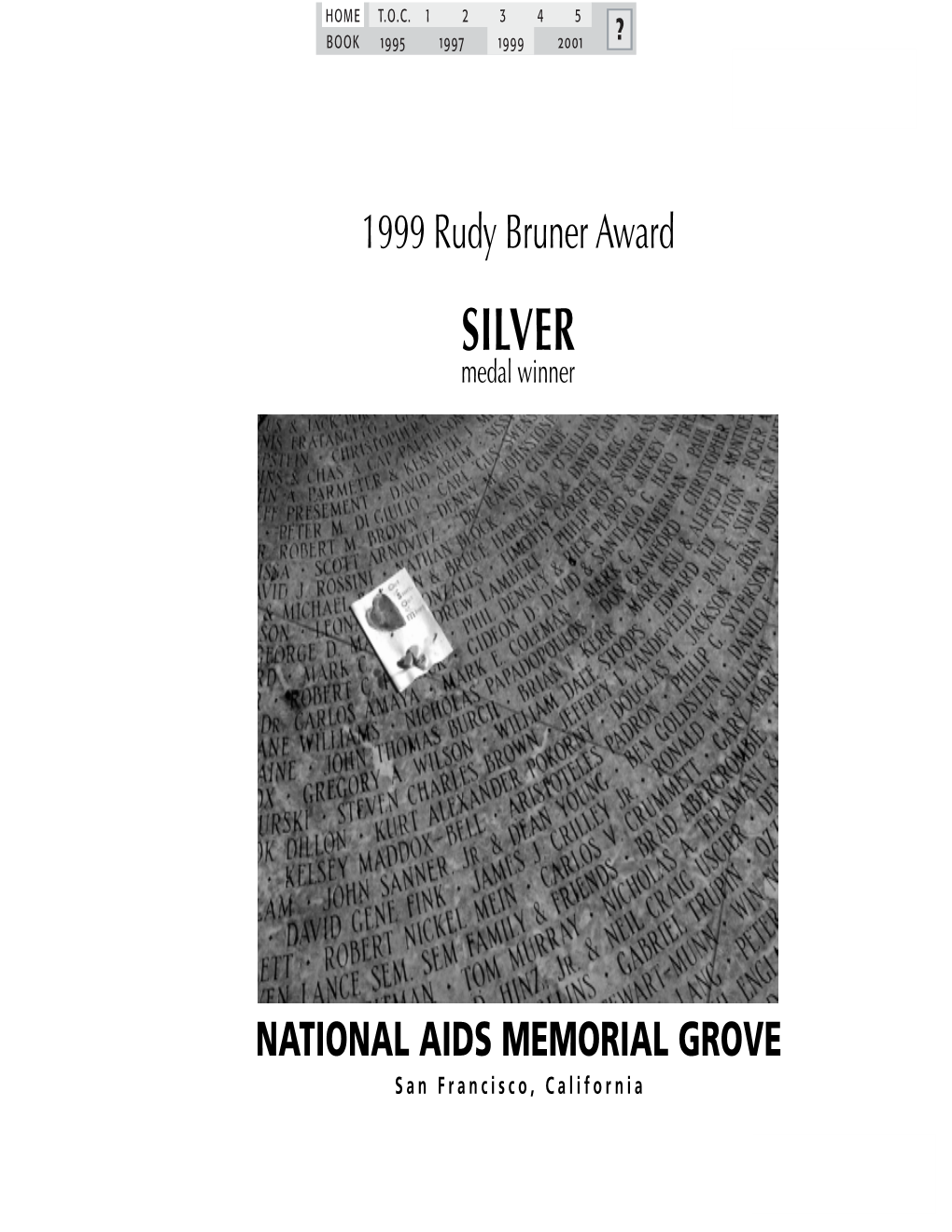 National AIDS Memorial Grove