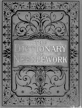 The Dictionary of Needlework