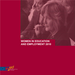 Women in Education and Employment 2010