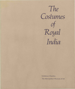 Costumes Royal India