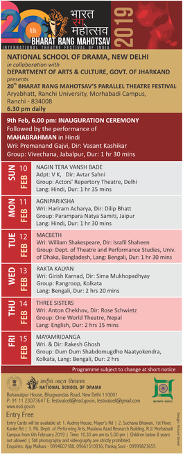 Prog Schedule Flyers.Cdr