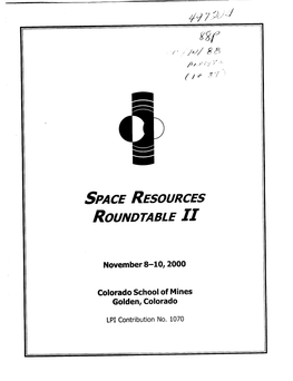 Spa Ce Resources Round Tableii