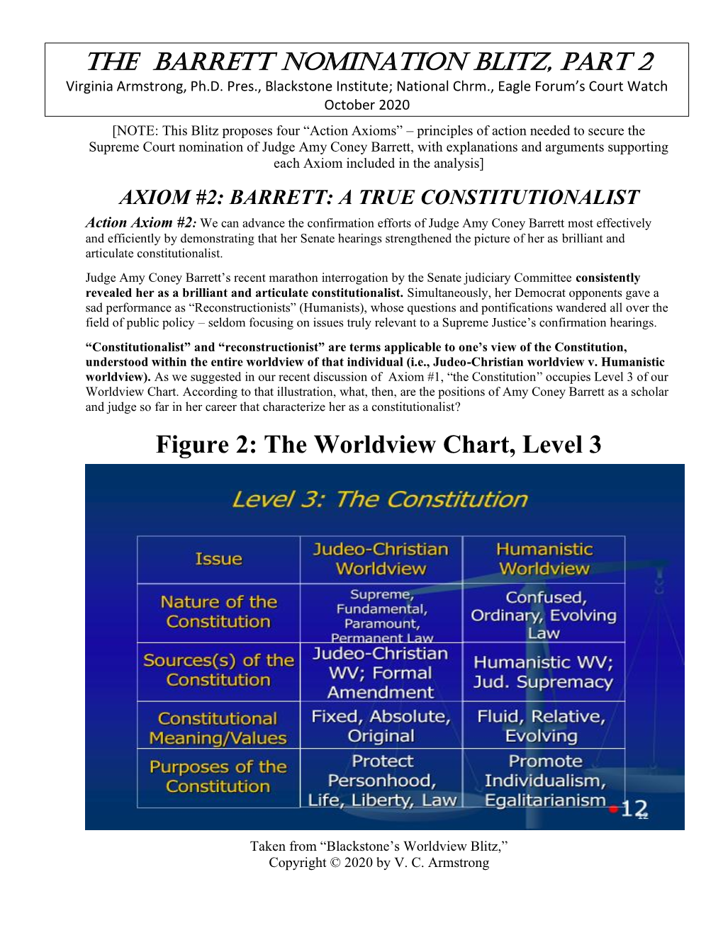 The Worldview Chart, Level 3