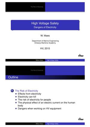 High Voltage Safety Dangers of Electricity