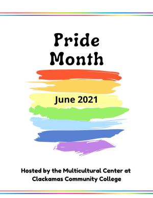 Pride Month Information Packet