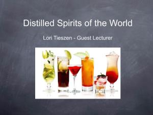 Distilled Spirits of the World