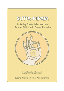 Sutta-Nipata