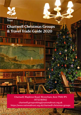 Chartwell Christmas Groups & Travel Trade Guide 2020