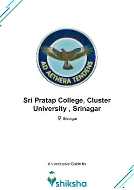 Sri Pratap College, Cluster University , Srinagar