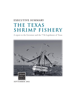 The Texas Shrimp Fishery