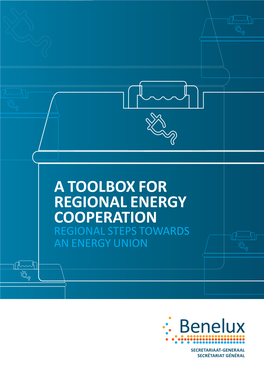 A TOOLBOX for REGIONAL ENERGY COOPERATION REGIONAL STEPS TOWARDS an ENERGY UNION Publisher J.P.R.M