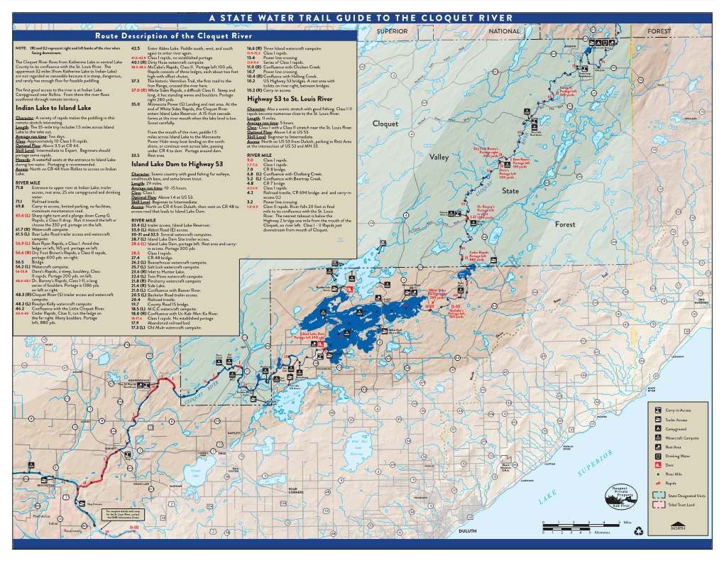 Cloquet River State Water Trail