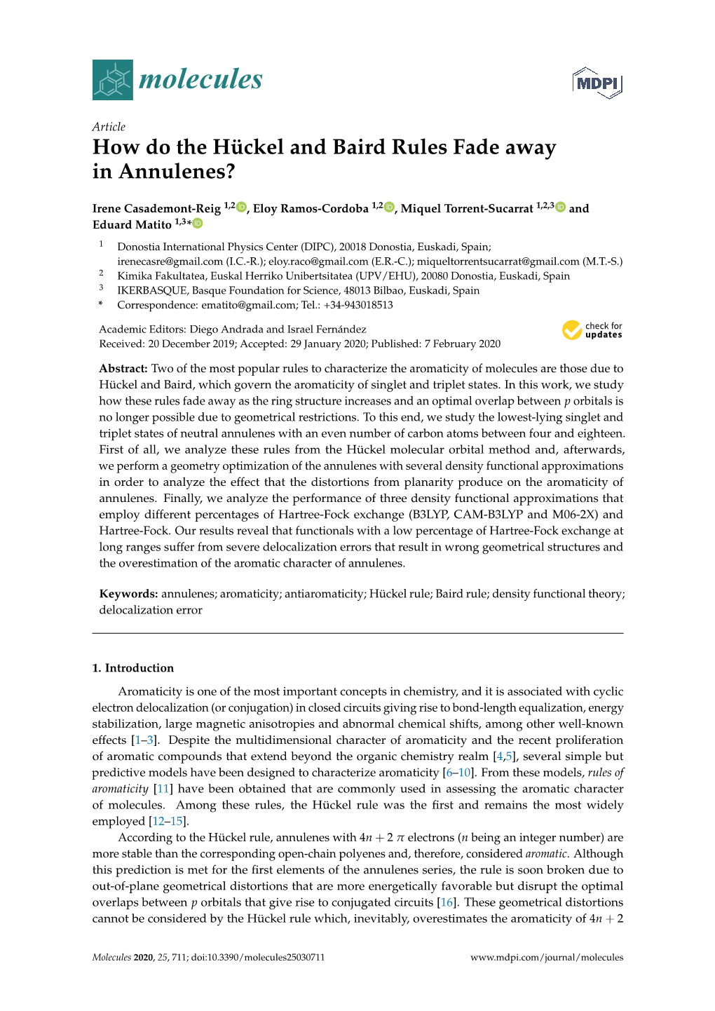 How Do the Hückel and Baird Rules Fade Away in Annulenes?