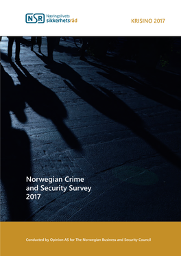 Norwegian Crime and Security Survey 2017
