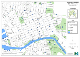 Drinking Fountain SQUARE PELHAM ST ST MELBOURNE MUSEUM ST ST City of Melbourne QUEENSBERRY ST ST Central Business District ST ROYAL EXHIBITION BUILDING QUEENSBERRY