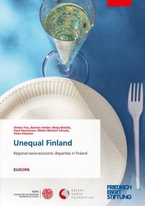 Regional Socio-Economic Disparities in Finland