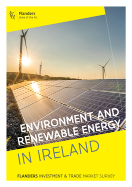 ENVIRONMENT and RENEWABLE ENERGY in IRELAND FLANDERS INVESTMENT & TRADE MARKET SURVEY Market Study