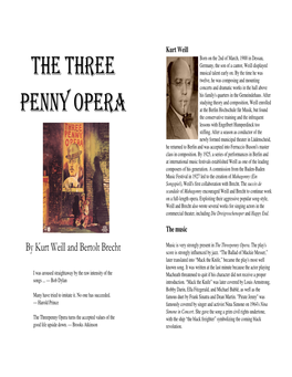 The Three Penny Opera