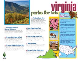 VA Park Fact Sheet Final.Indd