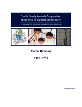 Alumni Directory 1992 ‐ 2021