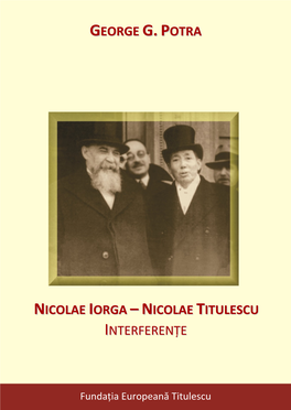 Nicolae Iorga – Nicolae Titulescu