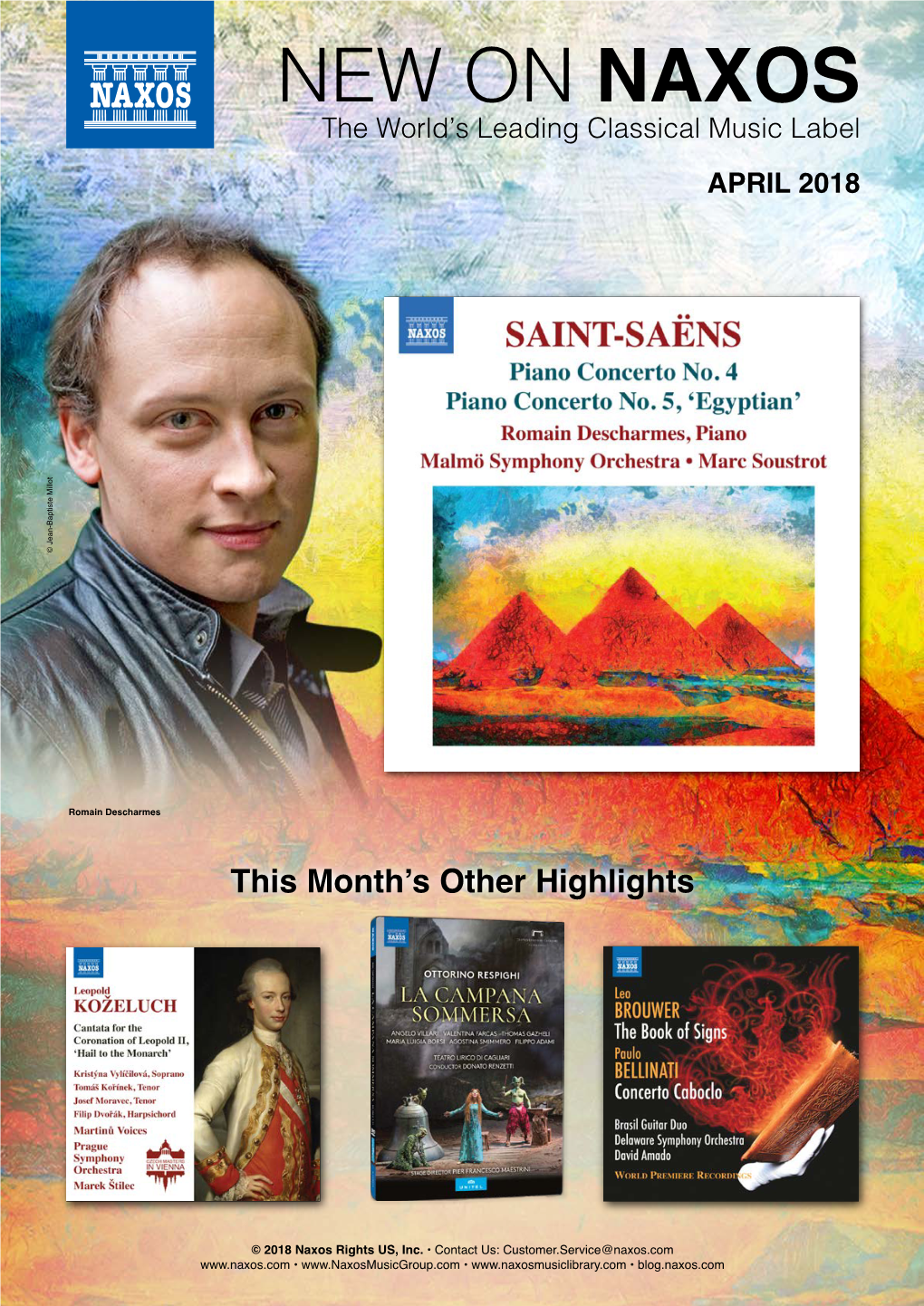 New on Naxos | April 2018 New on Naxos | April 2018