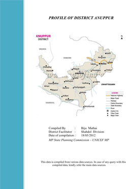 Profile of Dhar District