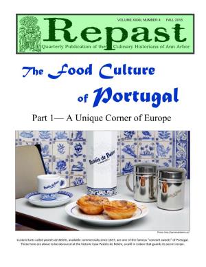 The Food Culture of Portugal Part 1— a Unique Corner of Europe