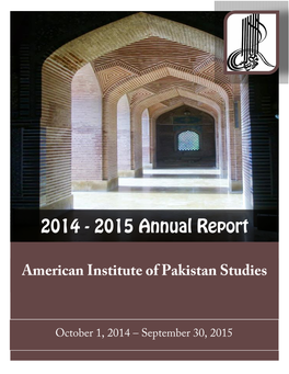 2014-15 AIPS Annual Report