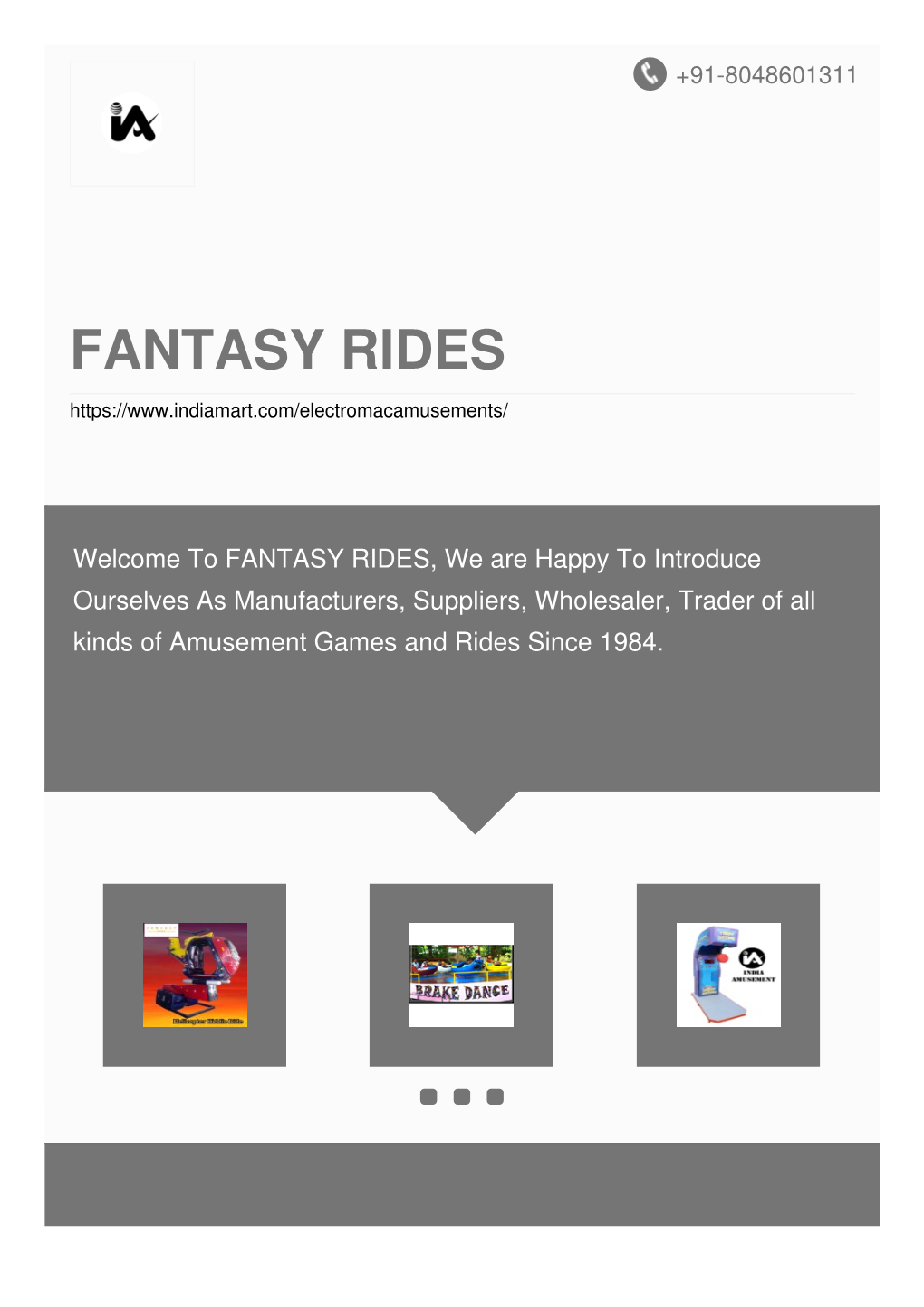 Fantasy Rides