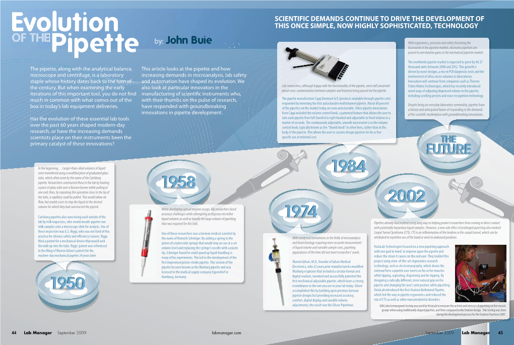 Pipette Evolution