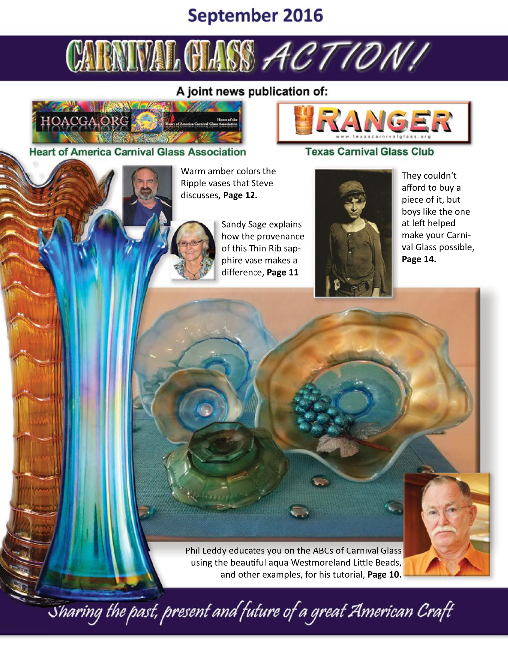 Warm Amber Colors the Ripple Vases That Steve Discusses, Page 12