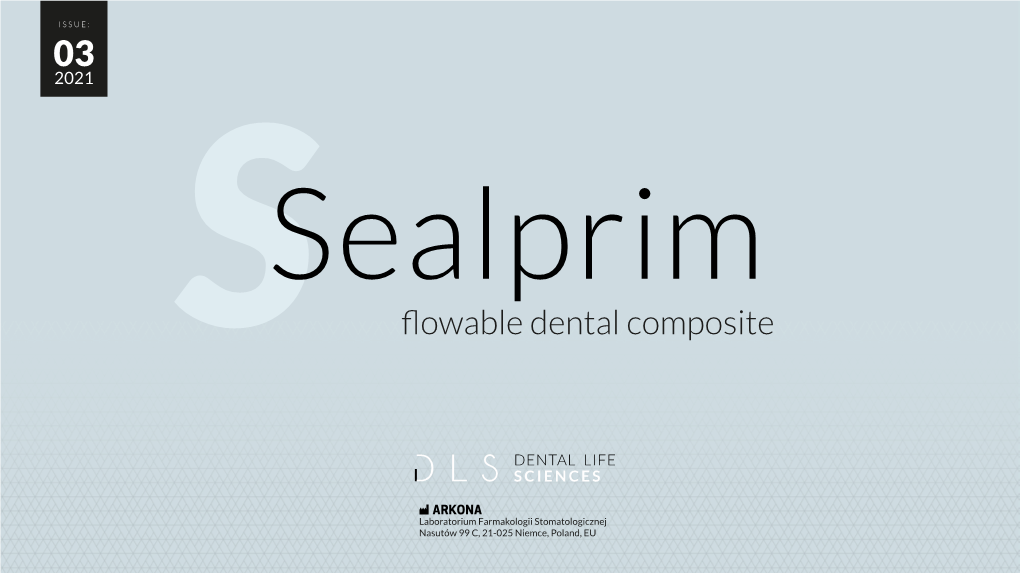 Flowable Dental Composite