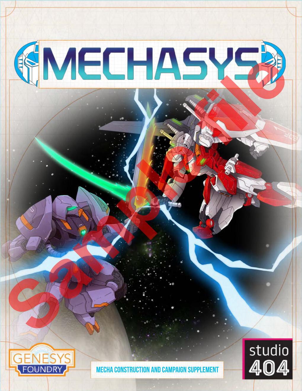 Mecha Construction and Campaign Supplement