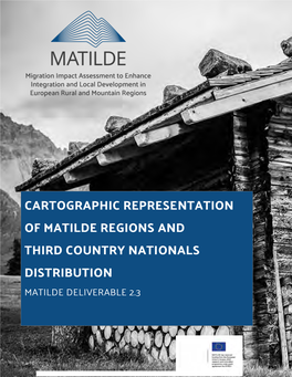 Cartographic Representation of Matilde Regions and Third Country Nationals Distribution Matilde Deliverable 2.3