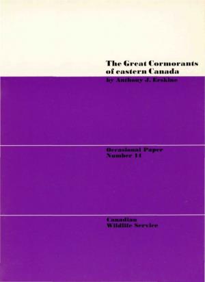 Tlir Great Cormorants of Eastern Canada