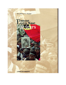 Introduction to Timor Loro Sae 500 Years (1999: 11-29)