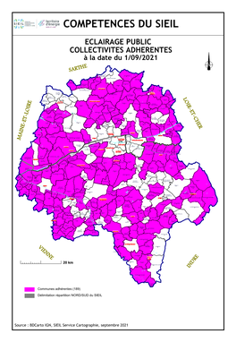 Carte Eclairage Public