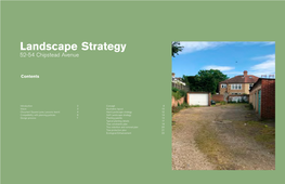 Landscape Strategy 52-54 Chipstead Avenue