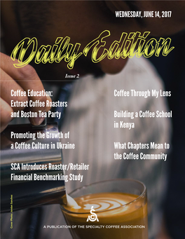 Extract Coffee Roasters and Boston Tea Party Promoting the Growth Of